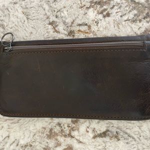 Rough & Tumble Snap Wallet in Distressed Expresso Leather